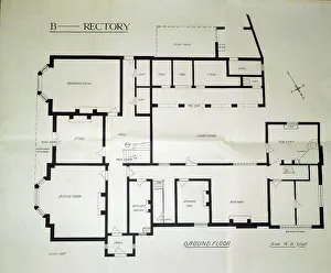 Borley: Architectural plans of Borley Rectory