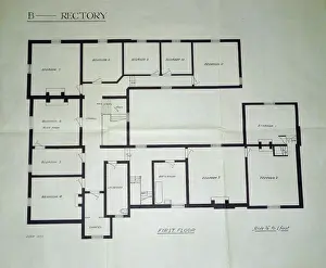Borley: Architectural plans of Borley Rectory