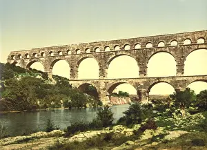 Nimes: Architecture - Ancient - Bridge - Roman