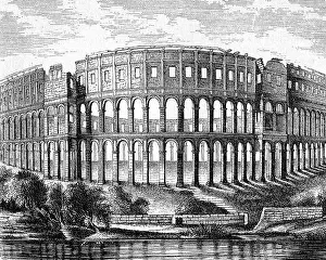 Pula: architecture, ancient world, amphitheatre of