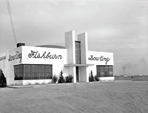 Rothstein: Architecture - bowling - building exterior - Texas