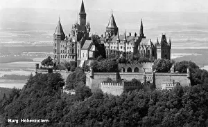Tuebingen: architecture, castles, Baden-Wuerttemberg, Hohenzollern