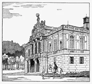 Linderhof: architecture, castles, Germany, Bavaria, Linderhof