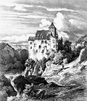 Geist: architecture, castles, Germany, Bavaria, Prunn