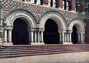 Archways: architecture - college - university - Harvard