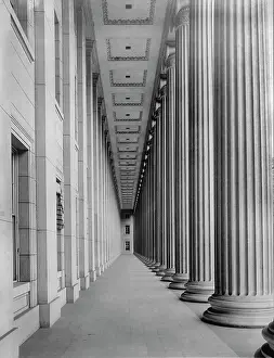 Architecture - Colonnade - Columns - Treasury Building