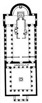 Chritianity: architecture, floor plans, Christian Basilica