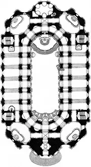 Hofkirche: architecture, floor plans, Dresden Hofkirche