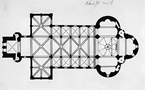 Sankt: architecture, floor plans, Sankt Aposteln, Cologne