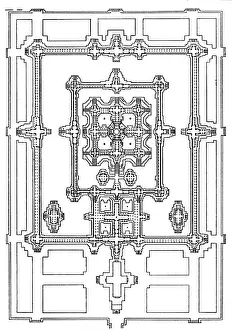 1120: architecture, floor plans, temple of Angkor Vat