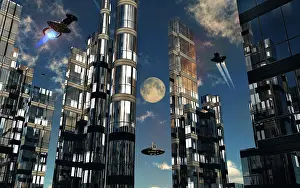Skyscraper: The architecture of a futuristic city