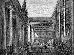Sallustius: architecture, gardens, ancient world, Garden