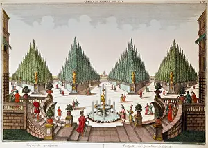 Promenaders: architecture, gardens and parks, cypress garden