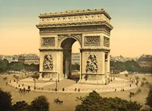 L Etoile: Architecture - Landmark - Arc De Triomphe - Paris