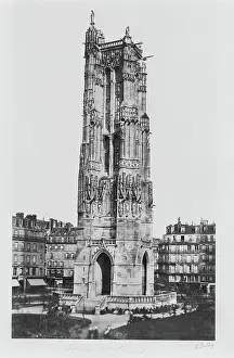 Baldus: Architecture - monument - Saint-Jacques Tower - Paris