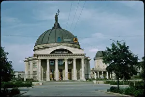 Planetarium: Architecture - Planetarium - Stalingrad - Soviet
