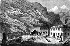Poiret: architecture, tunnels, construction of Mont Cenis