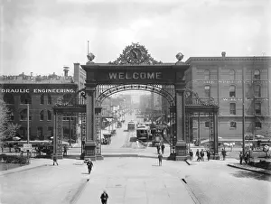 Trolleys: Architecture - Union Depot - Denver Arch -