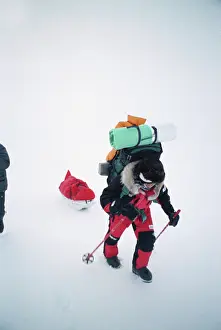 Meters: Arctic Ocean single treck