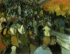 Arles: The Arena at Arles, by Van Gogh