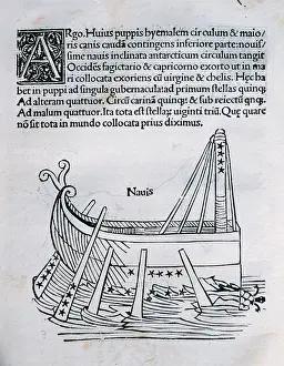 Edited: Argo Navis, constellation represented by the ship Argo