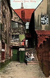 Whitby: Argument's Yard, Whitby, Yorkshire