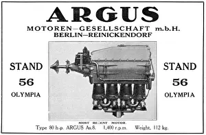 Motoren: Argus As.8 80 HP Aero Engine 1929