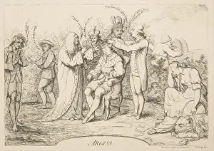 Corrupt: Argus, by James Gillray, 1780