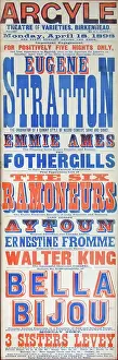 Playbill: Argyle Theatre Poster