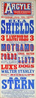Playbill: Argyle Theatre Poster
