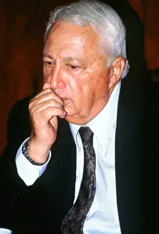 Head On Hands: Ariel Sharon