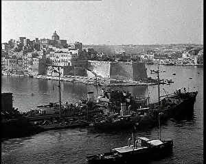 Ariel: An Ariel View of Malta Harbour