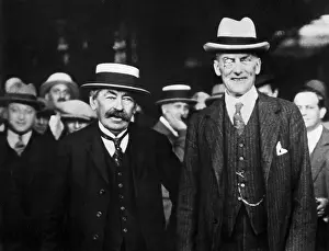 Austen: Aristide Briand with Austen Chamberlain, 1927