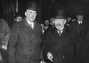 Austen: Aristide Briand and Austen Chamberlain, 1928