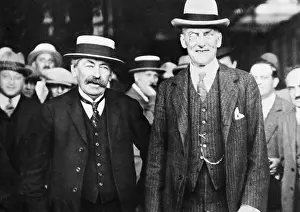 Austen: Aristide Briand with Austen Chamberlin, 1927