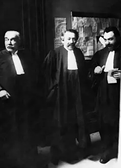 Solicitor: Aristide Briand as a lawyer with colleagues