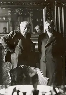 Orsay: Aristide Briand and Pierre Laval