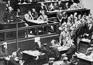 Permanent: Aristide Briand during a speech before the League of