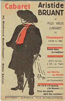 Oct16: Aristide Bruant