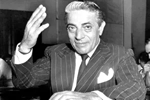 Billionaire: Aristotle Onassis at a Congressional hearing, ?