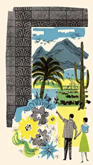 Stylized: Arizona Oasis