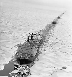 Yenisei: Arktika nuclear-powered icebreaker, 1975