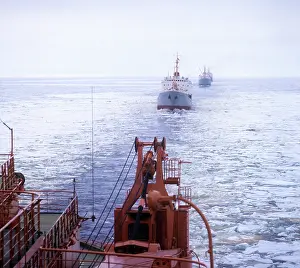 Yenisei: Arktika nuclear-powered icebreaker, 1975