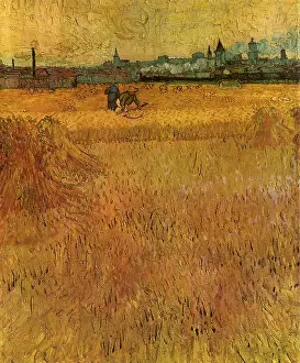 Arles: Arles: View from the Wheat Fields, by Van Gogh