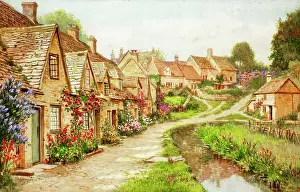 Bibury: Arlington Row, Bibury, Gloucestershire