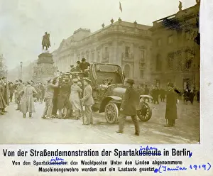 Bebelplatz: Armament of the Spartacists, 1919
