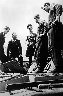 Bearers: Armament workers visiting the troops, 1942