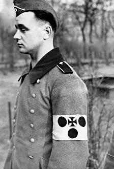 Crippled: Armband for disabled veterans, 1941