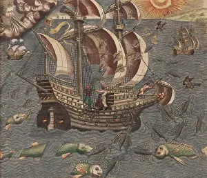 Lcgr2001: An armed sailing ship encounters winged flying