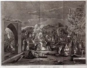 Peuples: Armenian Christians commemorating the dead